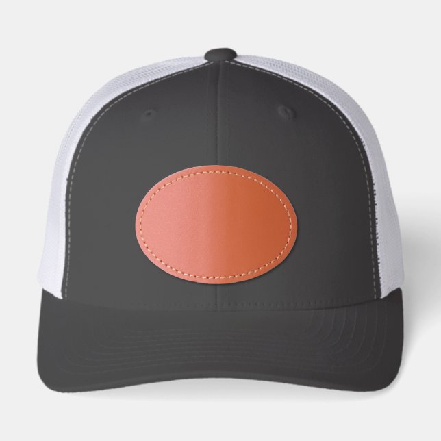 Leather Patch Hat (Front)