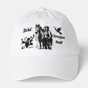 Leather Patch Hat