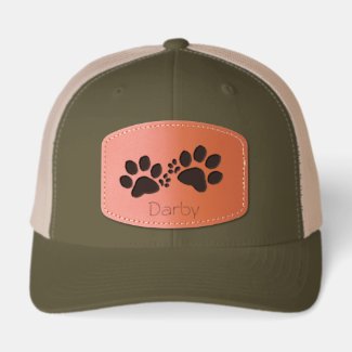 Leather Patch Hat – Polydactyl Paws