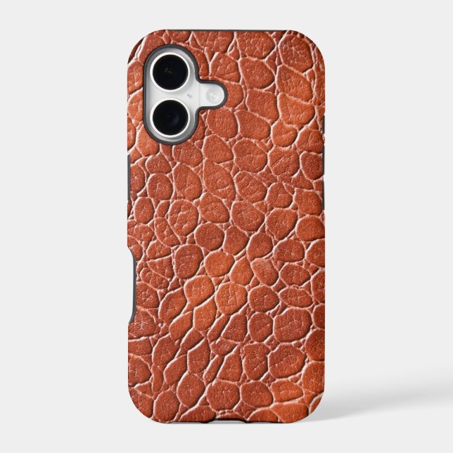Leather Pattern Iphone Case (Back)