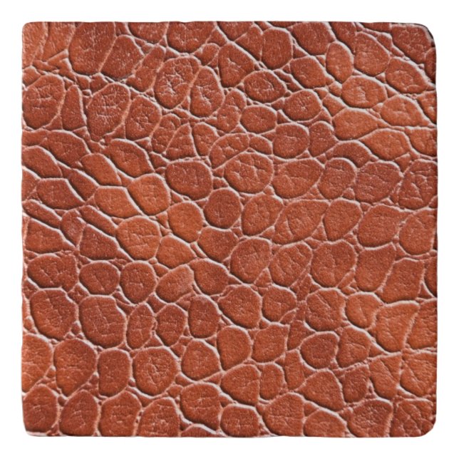 Leather Pattern Trivet (Front)