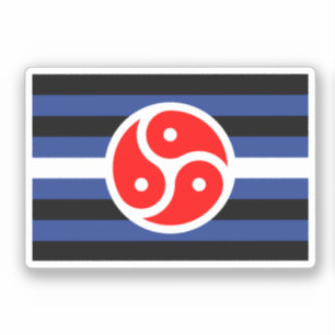 Leather Practice Pride Flag Sticker