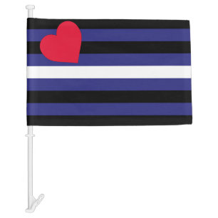 Leather Pride Car Flag