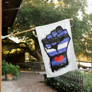 Leather Pride Fist House Flag