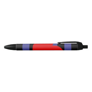 Leather Pride Flag and Heart Pen