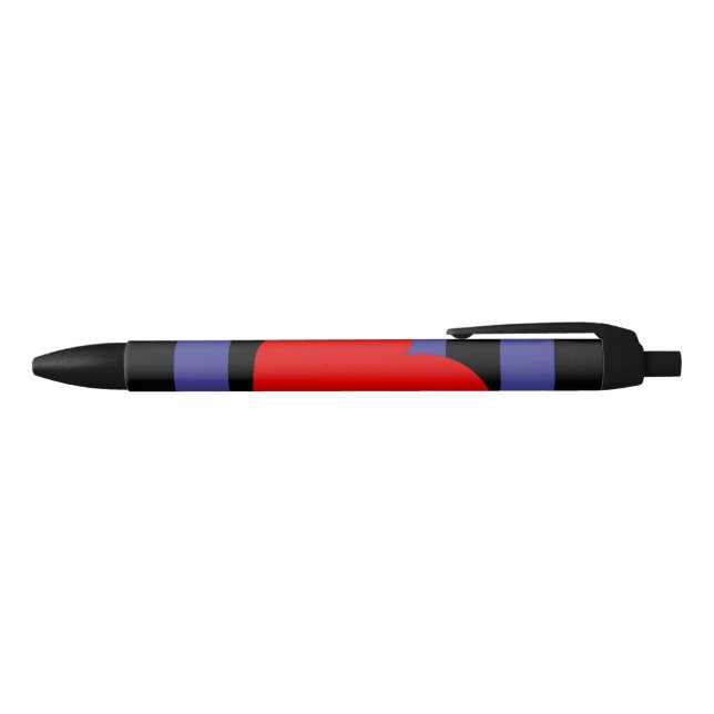 Leather Pride Flag and Heart Pen (Top)