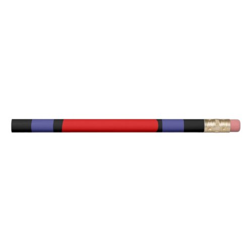 Leather Pride Flag and Heart Pencil