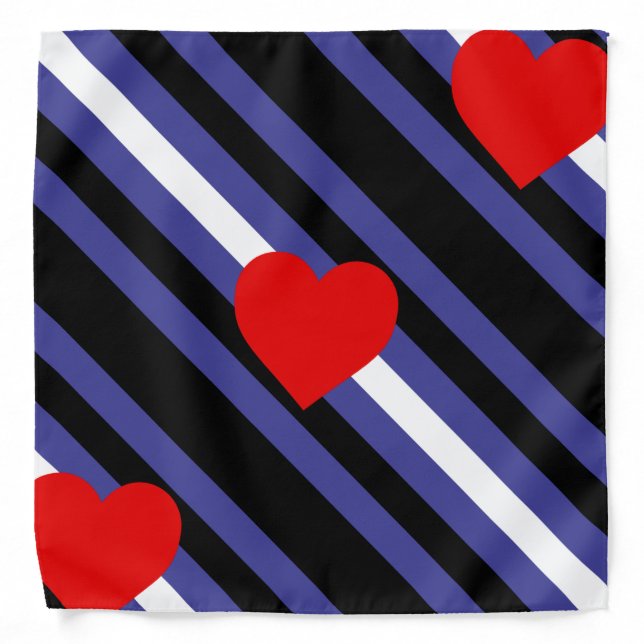 Leather Pride Flag Bandana (Front)