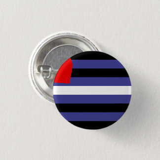 Leather Pride Flag Button