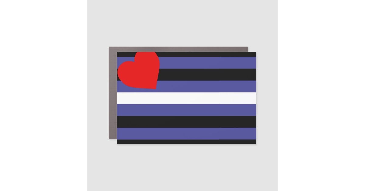 Leather Pride Flag Car Magnet | Zazzle
