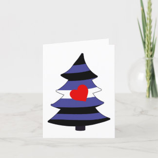 Leather Pride Holigay Tree Holiday Card