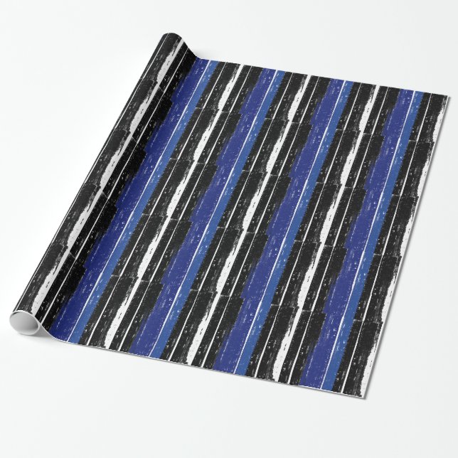LEATHER PRIDE INK BAR - (2).png Wrapping Paper (Unrolled)