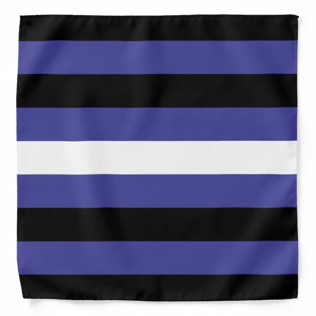 Leather Pride Stripes Bandana (Front)