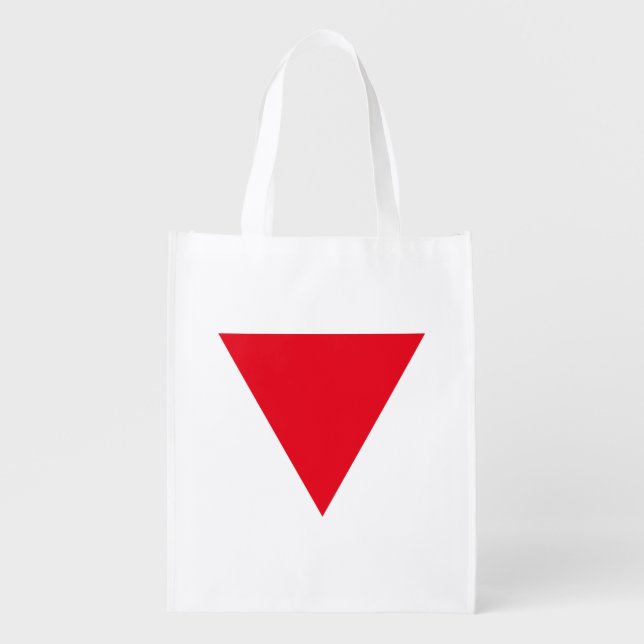 Leather Queer Pride Grocery Bag (Front)