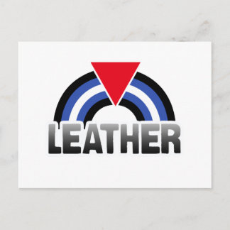Leather Queer Pride Postcard