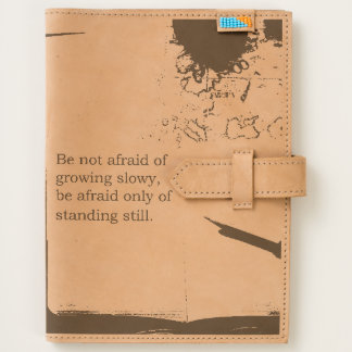 Leather Quote Steampunk Travel Journal