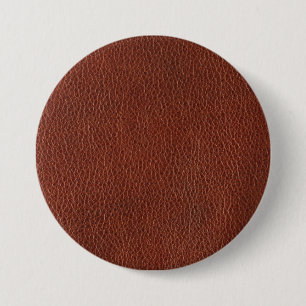 Leather Round Button