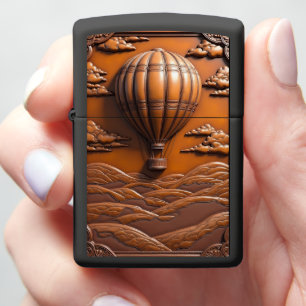 Leather Sky Voyage Canyon Crossing Zippo Lighter