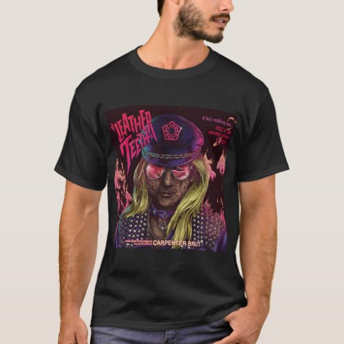 LEATHER TEETH by carpenter brut T_Shirt