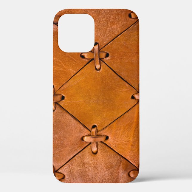 Leather texture, natural selvage detail. Case-Mate iPhone case (Back)