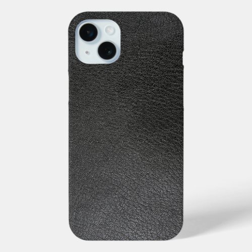 leather texture pattern iPhone 15 plus case