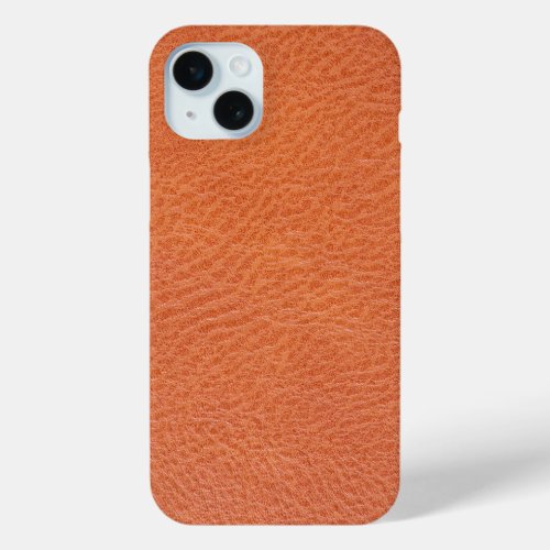 leather texture pattern iPhone 15 plus case