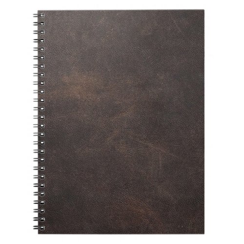Leather texture scrapbooking brown notebook
