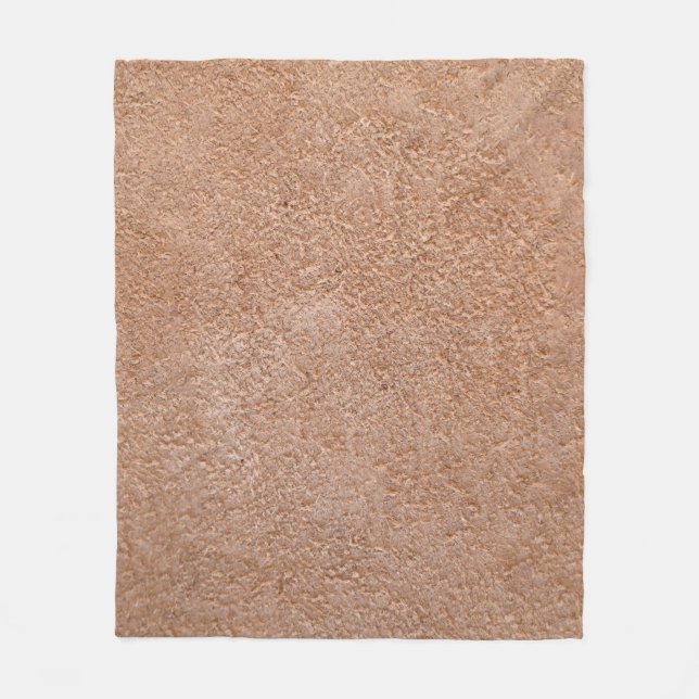 leather texture suede background pattern natural r fleece blanket (Front)