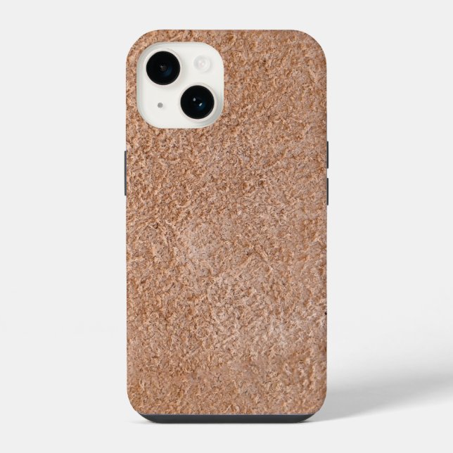 leather texture suede background pattern natural r iphone case (Back)