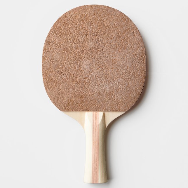 leather texture suede background pattern natural r ping pong paddle (Front)