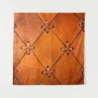 Leather texture.