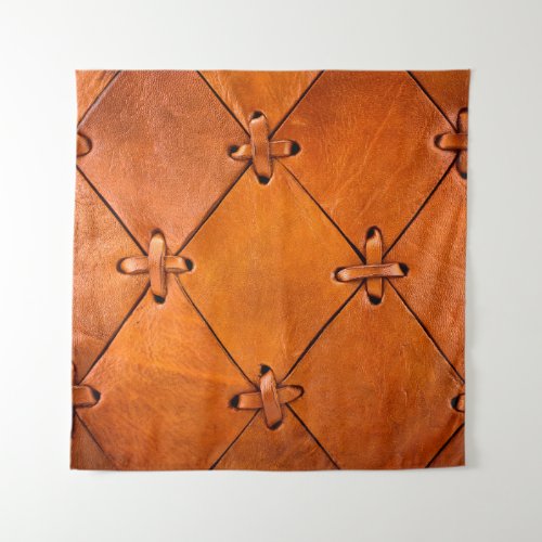 Leather texture tapestry