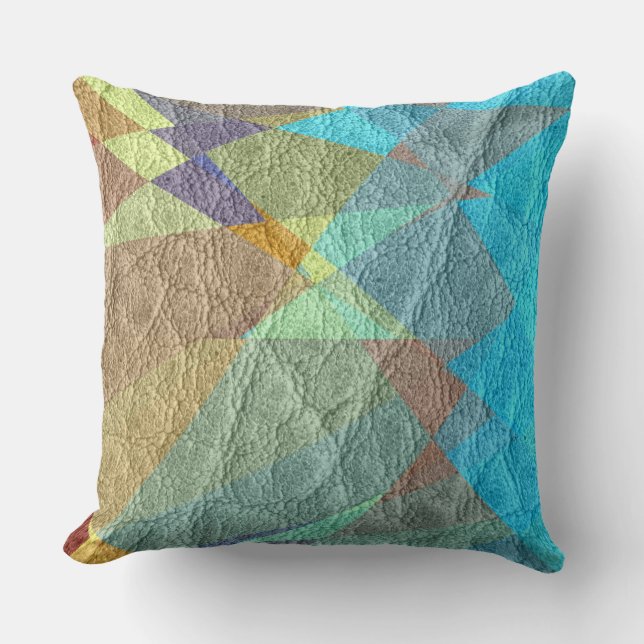 Leather Throw Pillow (Front)