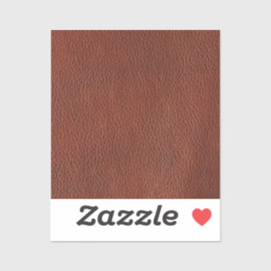 Leather Tiny 2" x 2" Sticker