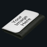 Leather Wallet<br><div class="desc">Ready for customization with your photos or designs, this leather wallet is a stylish addition to any purse or handbag. Made to take it all with you, it features pockets for credit cards, IDs, bills, a snap closure coin pocket, and a supple leather finish that’s durable and beautiful. - Customize...</div>