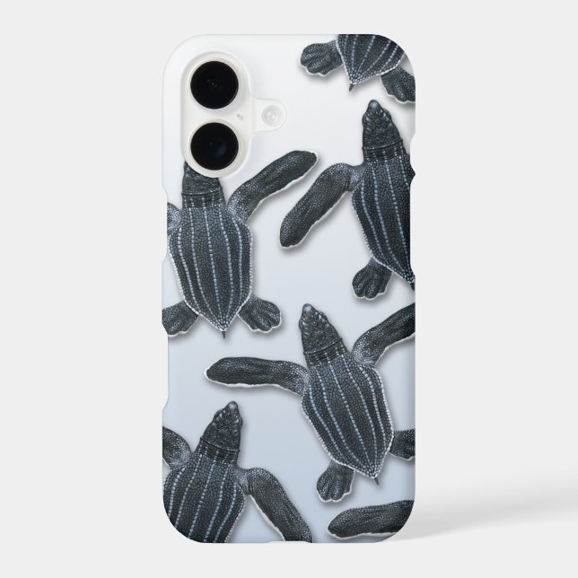Leatherback Sea Turtle iPhone Case (Back)