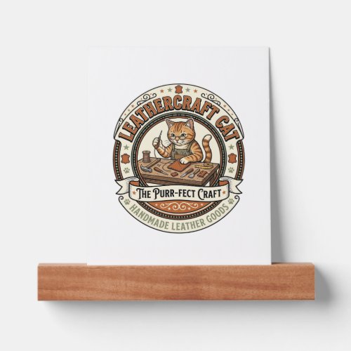 Leathercraft Cat Leathercraft Cat Vintage Vector A Picture Ledge
