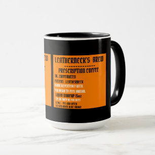 LEATHERNECK'S BREW PRESCRIPTION COFFEE MUG