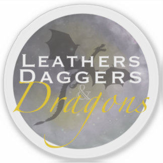 Leathers Daggers and Dragons Fourth Wing Sticker