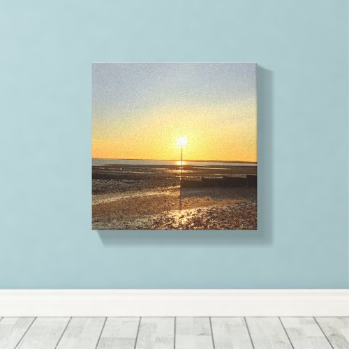 Leave a light on Canvas Print