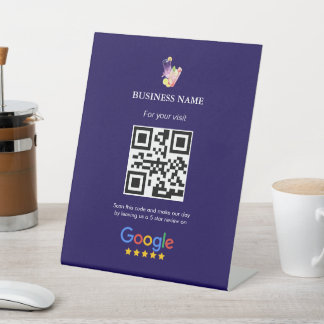 Leave a Review QR Code Sign | Google Review 