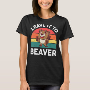 Leave It To Beaver Animal Rodent T-Shirt
