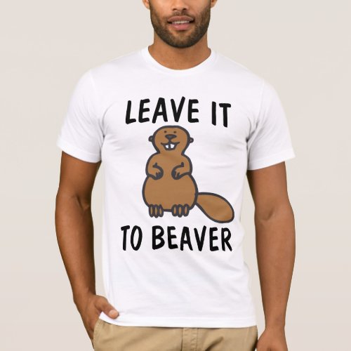 LEAVE IT TO BEAVER FUNNY T_SHIRTS