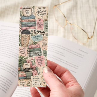 Leave Me Alone I'm Reading Bookmarks