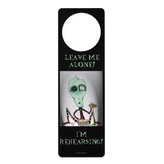 LEAVE ME ALONE! I'M REHEARSING! Drums Door Hanger