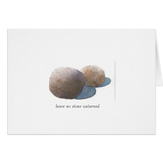 Leave no stone unturned cards (Front Horizontal)