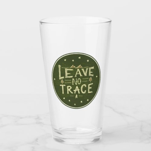 Leave No Trace Outdoors Glass