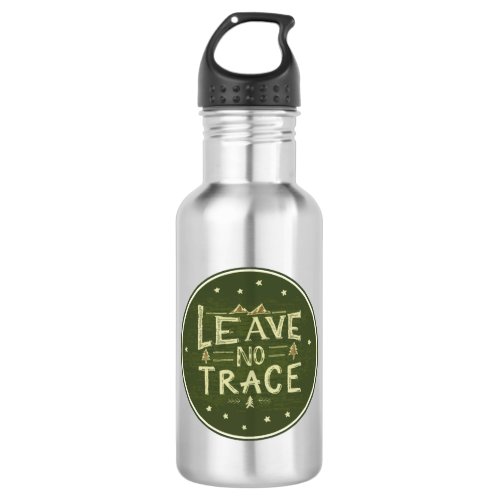 Leave No Trace Outdoors Stainless Steel Water Bottle