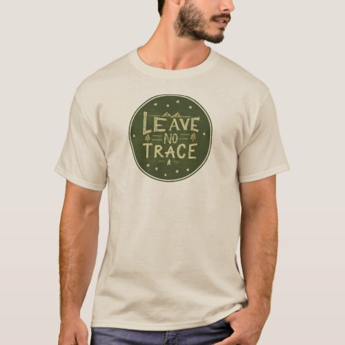 Leave No Trace Outdoors T_Shirt