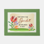 Leave Room In My Garden For The Fairies Doormat at Zazzle